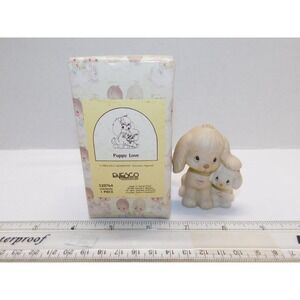 PRECIOUS MOMENTS Figurine #520764 PUPPY LOVE Dogs With Box